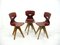 German Side Chairs by A. Stegner for Flötotto, 1960s, Set of 3 3