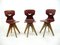 German Side Chairs by A. Stegner for Flötotto, 1960s, Set of 3 1
