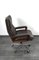 King Office Chair in Brown Leather by Strässle, 1960s 10