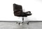 King Office Chair in Brown Leather by Strässle, 1960s 13