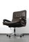 King Office Chair in Brown Leather by Strässle, 1960s 2