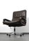 King Office Chair in Brown Leather by Strässle, 1960s, Image 2