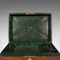 English Victorian Travel Correspondence Box in Leather 12