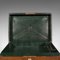 English Victorian Travel Correspondence Box in Leather, Image 12