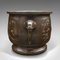 Vaso Edo vittoriano in bronzo, Giappone, anni '60 dell'Ottocento, Immagine 5