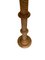 Carved Light Oak Pedestal Torchere, Image 7