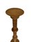 Carved Light Oak Pedestal Torchere, Image 5