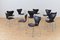 Mid-Century Danish 3107 Chairs by Arne Jacobsen for Fritz Hansen, Set of 6, Image 1