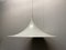 Lampada da soffitto grande bianca di Claus Bonderup & Torsten Thorup per Fog & Mørup, anni '60, Immagine 1