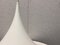 Large White Semi Ceiling Lamp by Claus Bonderup & Torsten Thorup for Fog & Mørup, 1960s 6
