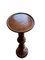 Antique Carved Mahogany Pedestal Torchere 3