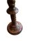 Antique Carved Mahogany Pedestal Torchere, Image 4
