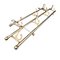 Vintage Coat Rack in Brass and Metal 3