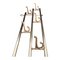 Vintage Coat Rack in Brass and Metal 2