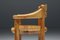 Carved Pine Dining Chair by Rainer Daumiller, Denmark, 1970s 5