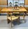 Mid-Century Modern Swedish Sculptural Pine Dining Table, 1960s 12