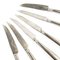 Art Deco Knives, Germany, 1930s, Set of 6 4