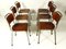 Vintage Gispen 106 Chairs by W. H. Gispen, 1950s, Set of 6 5
