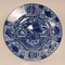 Ming Edo Arita Dish in Blue and White Porcelain, 1680s 3