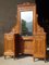 Vintage Dressing Table in Blond Walnut, 1950s, Image 4