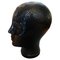Modern Black Glass Head by Atelier Fornasetti, 1970s, Image 1