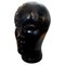 Modern Black Glass Head by Atelier Fornasetti, 1970s 10