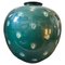 Mid-Century Modern Green Ceramic Vase in the style of Gio Ponti, Sicily, Italy, 1955, Image 8