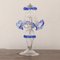 Italienische Tischlampen aus klarem & blauem Muranoglas, 2000er, 2er Set 7