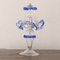 Lampes de Bureau en Verre de Murano Transparent et Bleu, Italie, 2000s, Set de 2 7