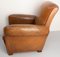 French Club Armchair in Cognac Leather, 1930s 5