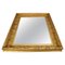 Specchio con cornice in legno dorato, Italia, anni '40, Immagine 1