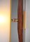 Wall Light in Acrylic Glass, Teak and Brass Tube from Arlus, 1960s 6