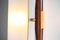 Wall Light in Acrylic Glass, Teak and Brass Tube from Arlus, 1960s 4