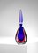 Large Bottle in Blue and Red Murano Glass, 1960s, Image 6