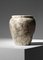 French Grey Marble Vase, 1940s 4