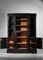 Arts and Crafts Blackened Oak Cabinet attributed to Josef Hoffmann, 1920s, Image 15