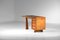 French Desk in Oak attributed to Guillerme et Chambron, 1960s, Image 7