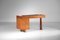 French Desk in Oak attributed to Guillerme et Chambron, 1960s 16