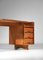 French Desk in Oak attributed to Guillerme et Chambron, 1960s 10