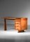 French Desk in Oak attributed to Guillerme et Chambron, 1960s 14