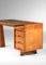 French Desk in Oak attributed to Guillerme et Chambron, 1960s, Image 9