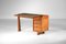French Desk in Oak attributed to Guillerme et Chambron, 1960s, Image 6