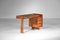 French Desk in Oak attributed to Guillerme et Chambron, 1960s, Image 11
