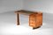French Desk in Oak attributed to Guillerme et Chambron, 1960s, Image 3