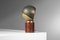 Petite Lampe de Bureau en Forme de Globe Oculaire, Italie, 1950s 10
