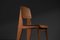 French Wood Chairs attributed to Jean Prouvé, 1950s, Set of 2 8