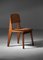 Sedie interamente in legno attribuite a Jean Prouvé, Francia, anni '50, Immagine 6