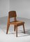 Sedie interamente in legno attribuite a Jean Prouvé, Francia, anni '50, Immagine 5