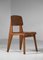 French Wood Chairs attributed to Jean Prouvé, 1950s, Set of 2 3