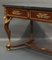 Empire Style Table or Desk in Gilt Bronze, Mahogany and Marble 7